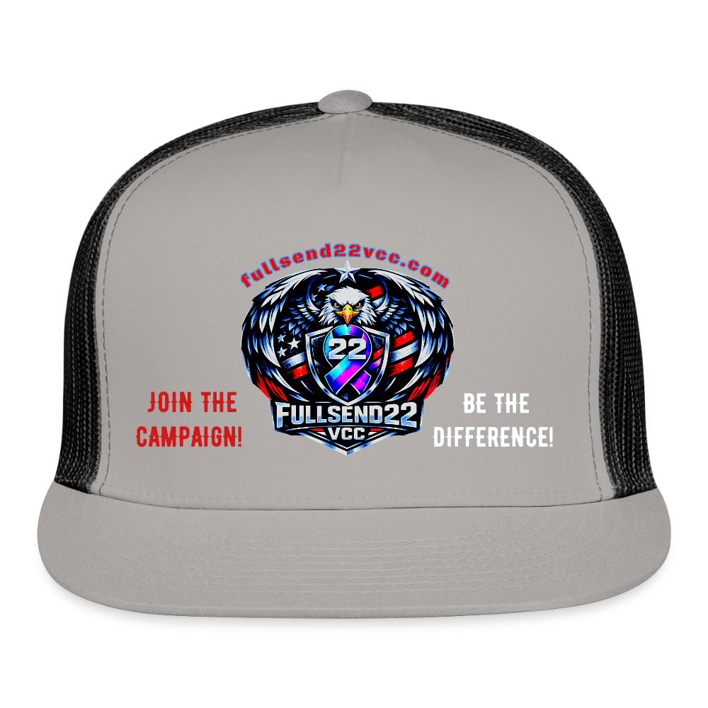 Eagle Overwatch Trucker Cap - gray/black