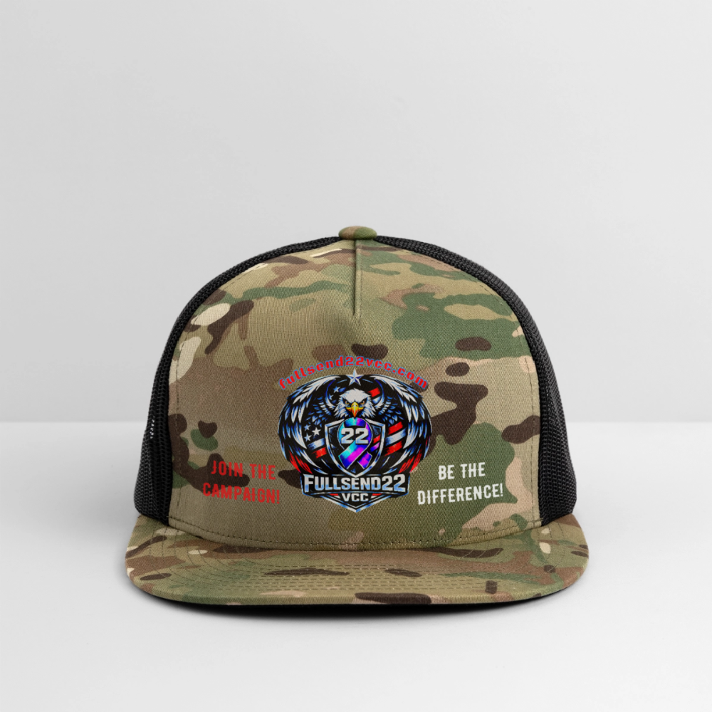 Eagle Overwatch Trucker Cap - MultiCam\black