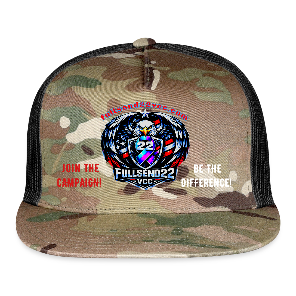 Eagle Overwatch Trucker Cap - MultiCam\black