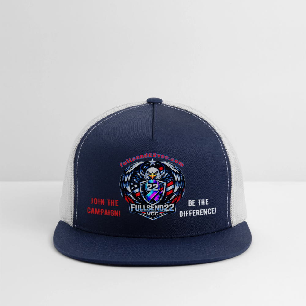Eagle Overwatch Trucker Cap - navy/white